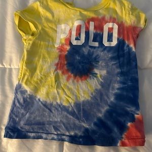Toddler RL Polo tie-dye tee